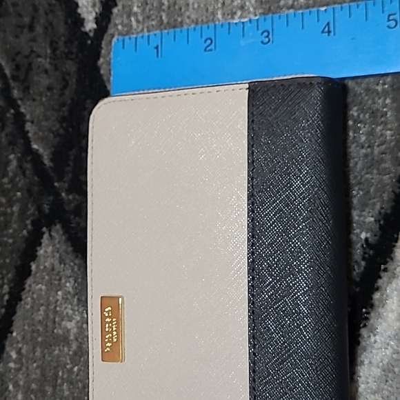 Kate Spade ♠️ Large Continental Crosshatch Cow-leather Wallet - Picture 15 of 15